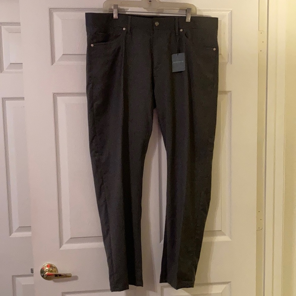 Peter Millar, NWT, lightweight wool pants, grey, size 38
